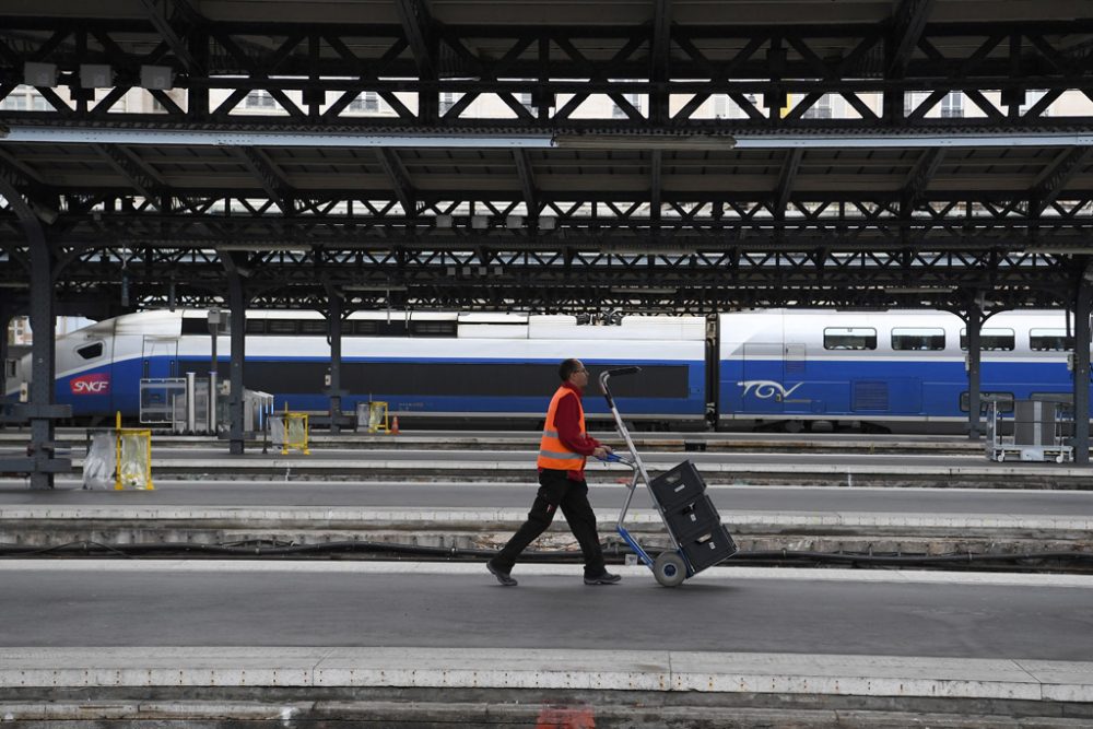 Eisenbahnerstreik in Frankreich