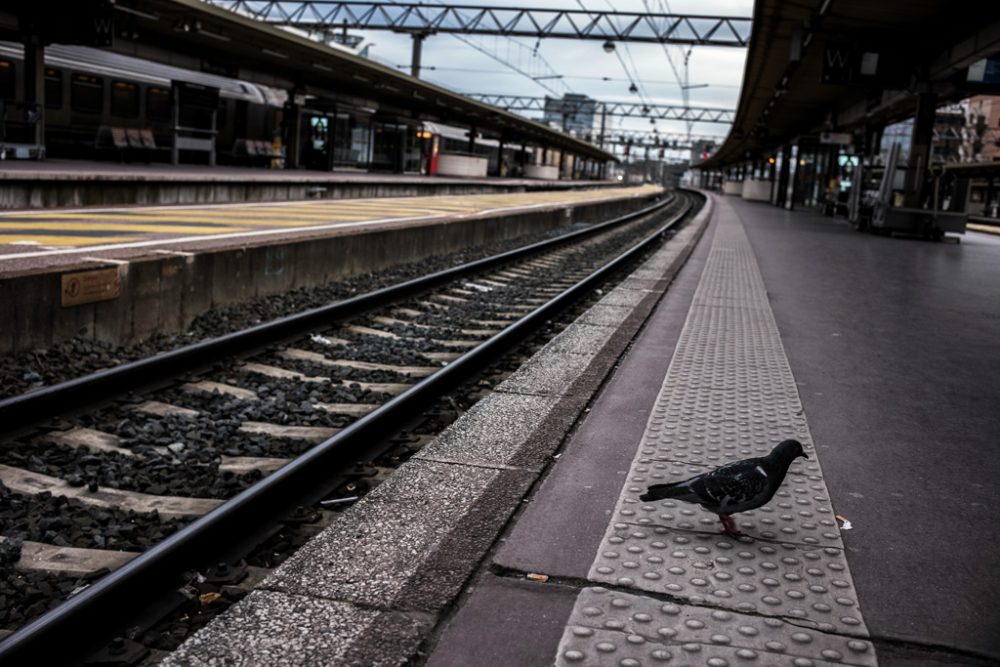 Bahnstreik in Frankreich