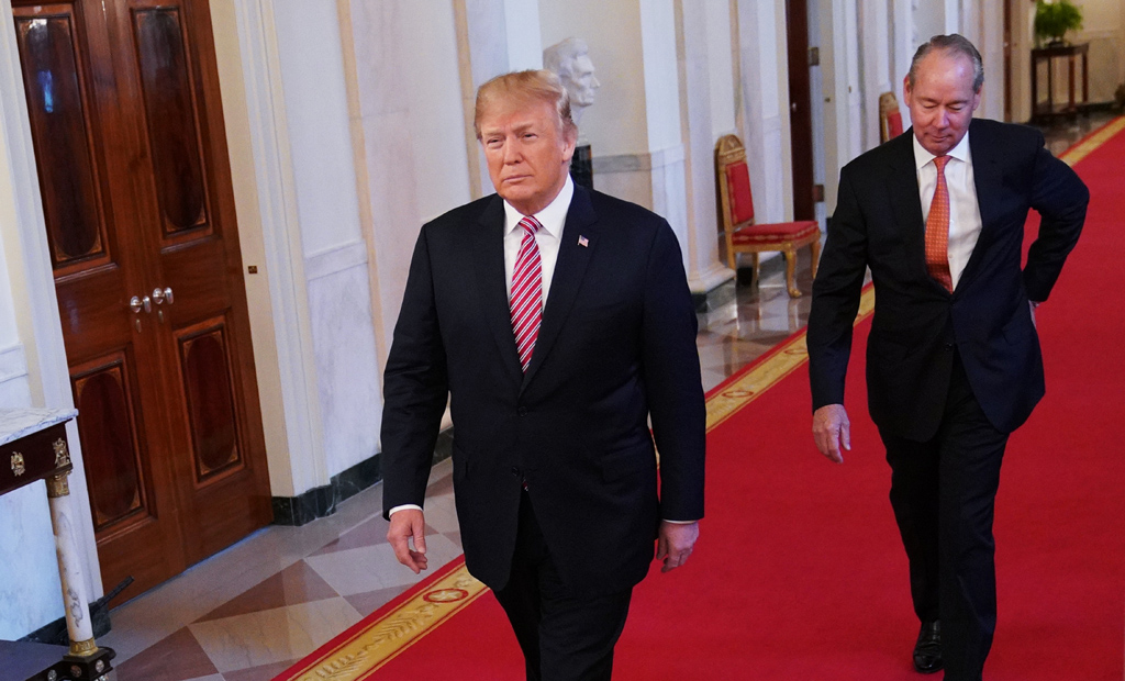 US-Präsident Donald Trump im Weißen Haus (Bild: Mandel Ngan/AFP)
