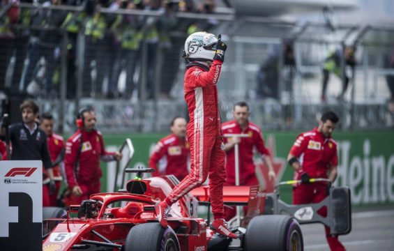 Beim Großen Preis in China startet Sebastian Vettel von der Pole Position aus