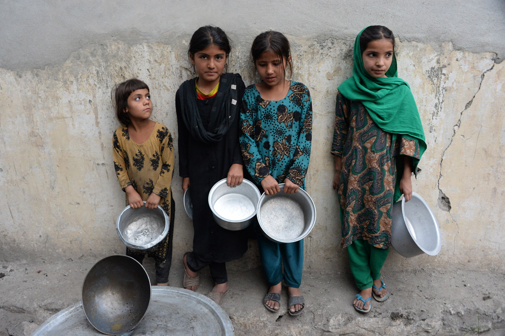 Afghanische Mädchen (Bild: Noorullah Shirzada/AFP)