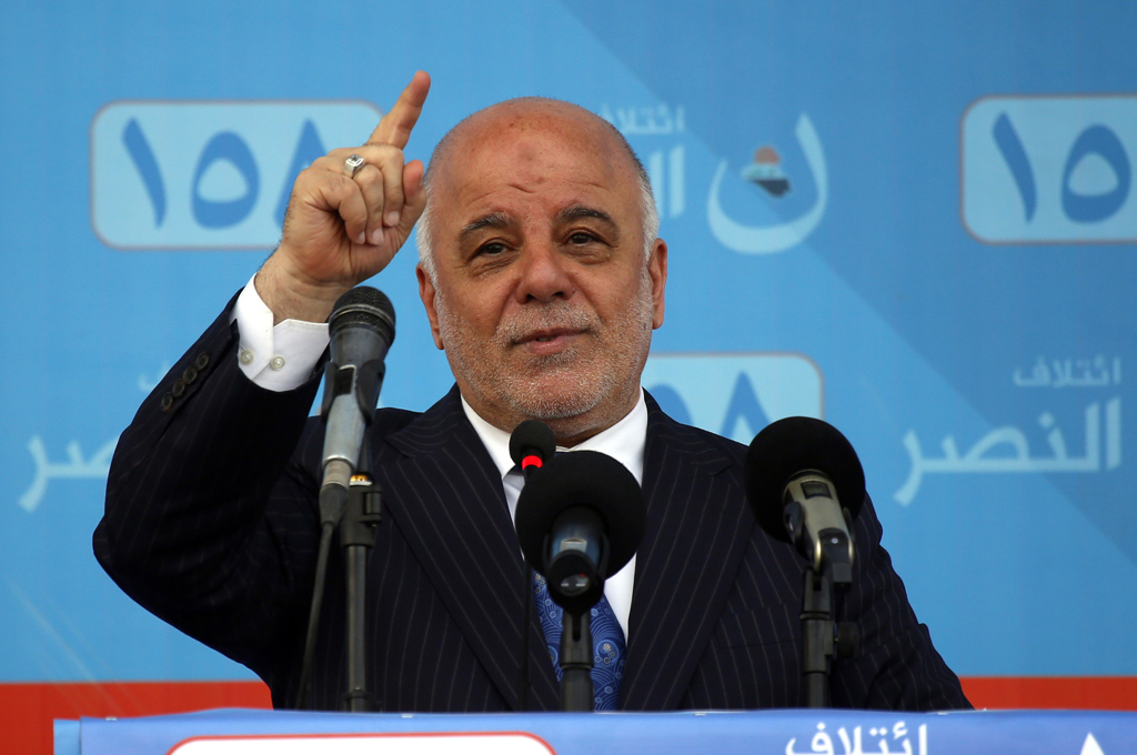 Der irakische Regierungschef Haidar al-Abadi (Bild: Haidar Hamdani/AFP)