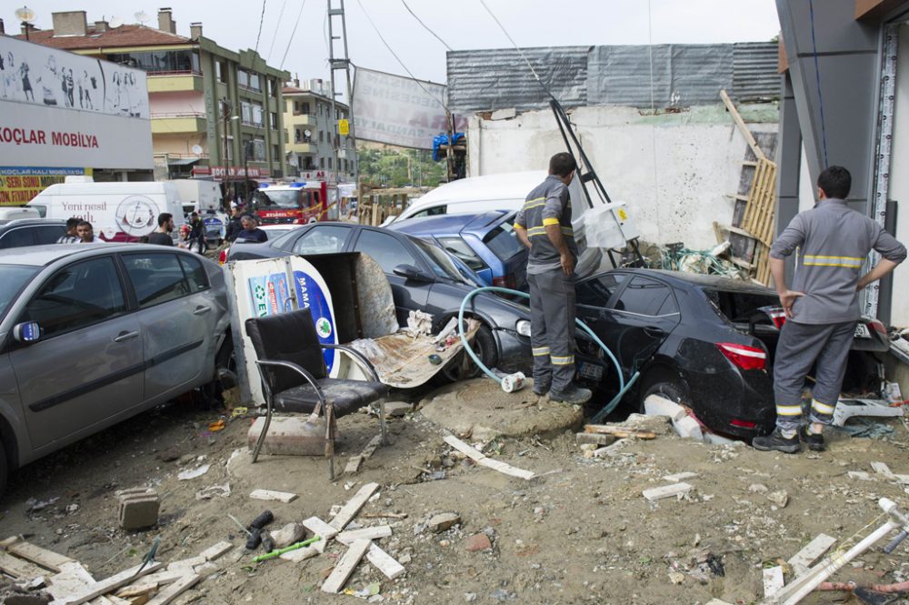 Unwetter in Ankara (Bild: afp)