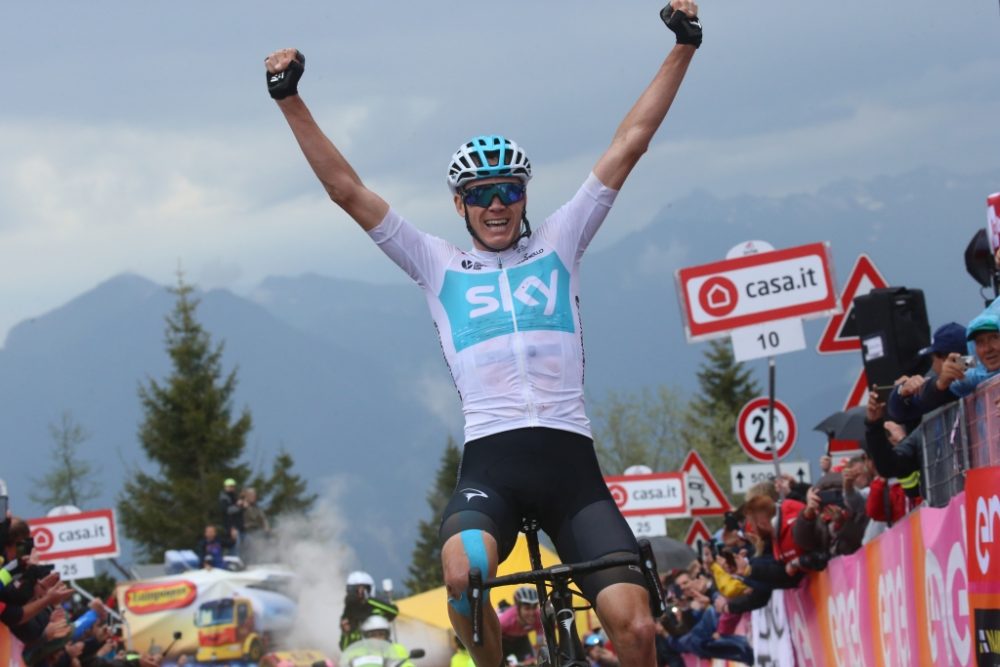 Froome gewinnt die 14. Giro-Etappe