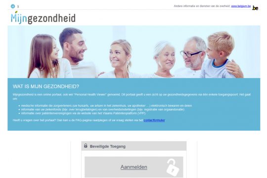 Meinegesundheit.belgien.be