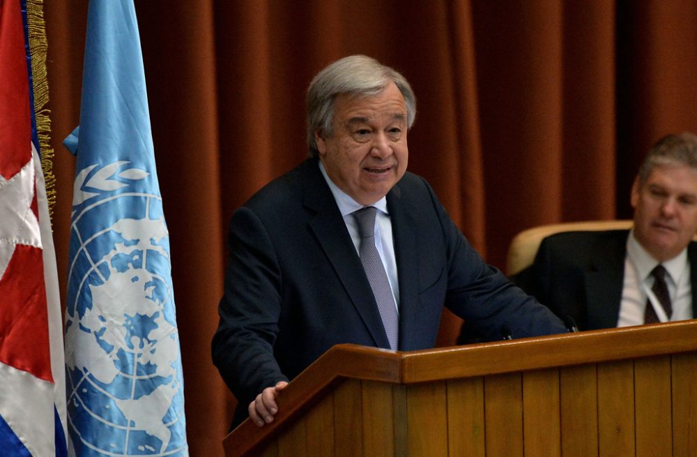 UN-Generalsekretär Antonio Guterres