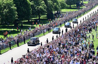 Hochzeit von Prinz Harry und Meghan Markle am 19.5.2018 in Windsor (Bild: Emmanuel Dunand/AFP)