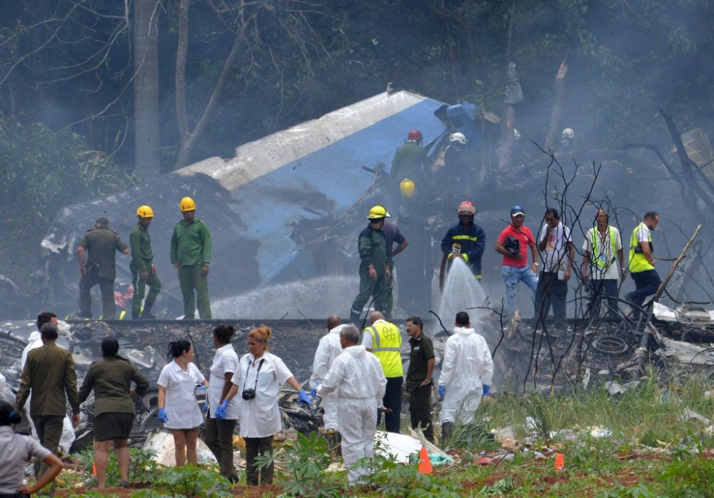 Flugzeugabsturz in Kuba (Bild: Adalberto Roque/BELGA)