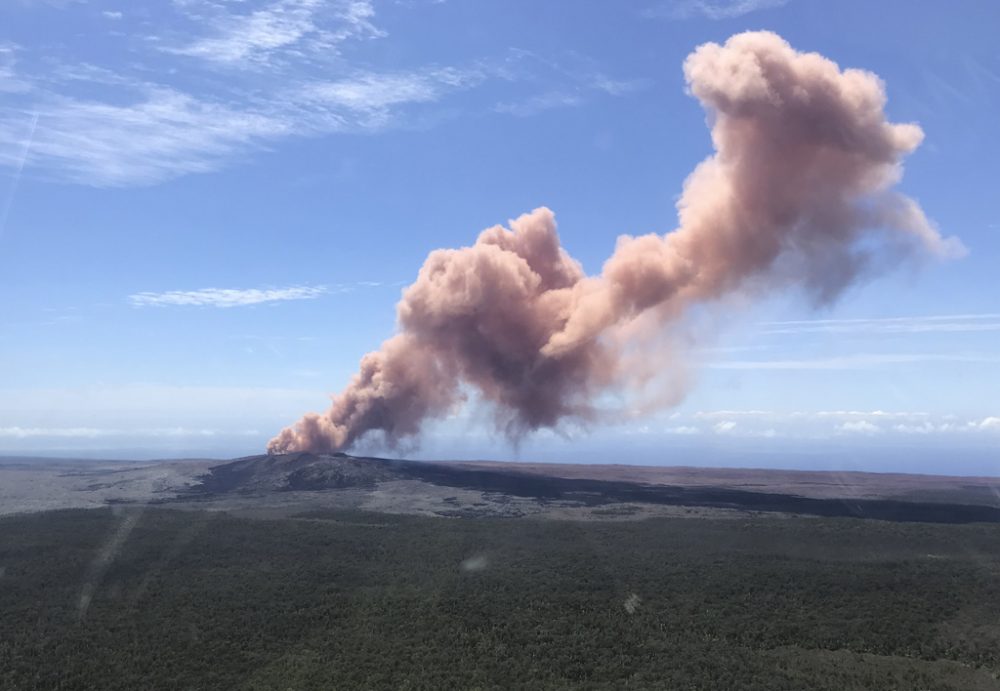 Vulkanausbruch auf Hawaii