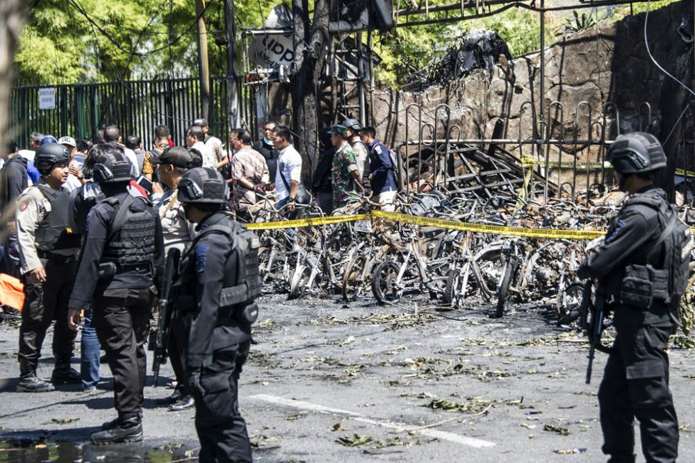 Indonesien Attentat Kirche 13. Mai 2018