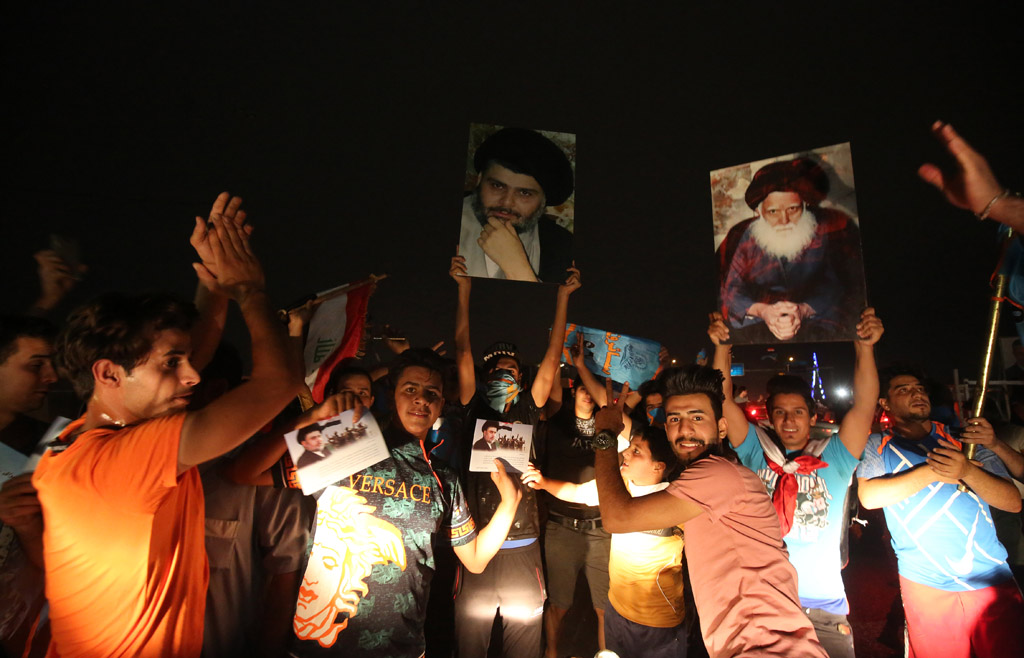 Starkes Wahlergebnis für Sadr im Irak