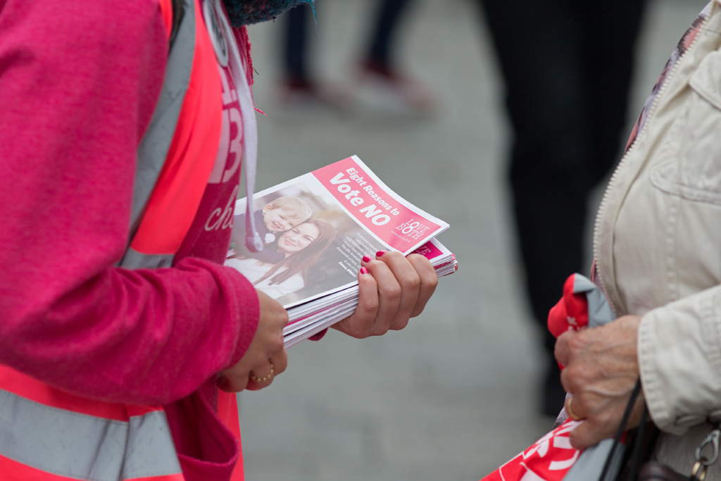 Iren stimmen über Verfassungsänderung zu Abtreibung ab