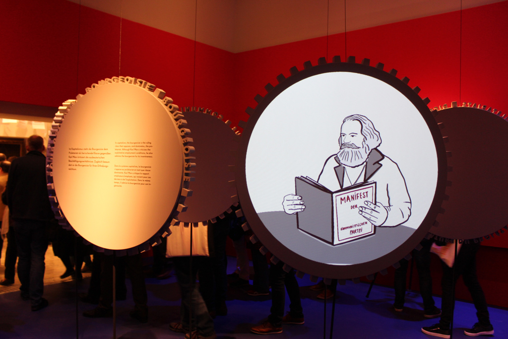 Jubiläumsausstellungen zum 200. Geburtstag von Karl Marx in Trier (Bild: Lena Orban/BRF)