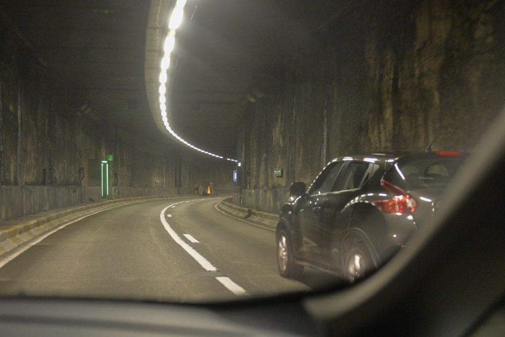 Leopold-II-Tunnel in Brüssel 2016 (Bild: Victoria Dessart/Belga)