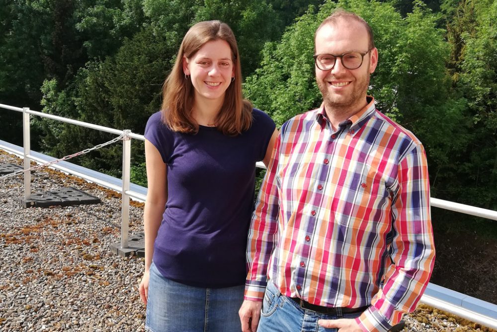 Marianka Lesser und Gerd Brüls (Bild: GrenzEcho)