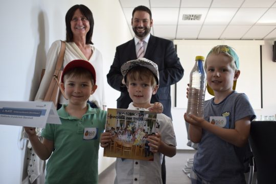 Im Kindergarten der SGO in Eupen machten die Kinder Experimente zum Thema Luft (Bild: Raffaela Schaus/BRF)