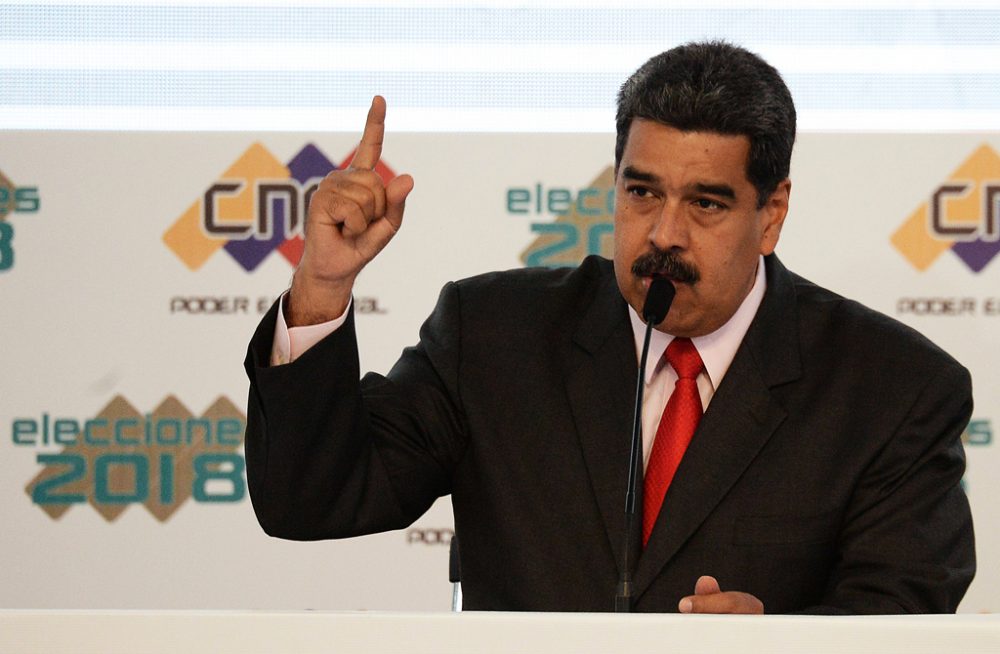 Der Präsident Venezuelas, Maduro