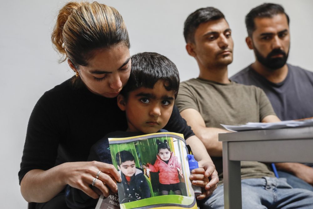 Die Familie der kleinen Mawda (Bild: Thierry Roge/Belga)