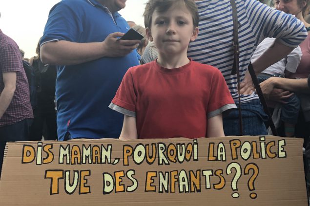 Demonstration für mehr Gerechtigkeit für Mawda in Brüssel (23. Mai 2018)