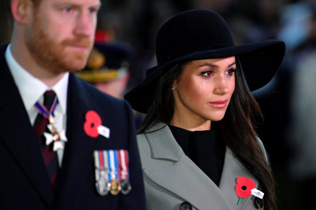 Prinz Harry und Meghan Markle (Bild: Toby Melville/Pool/AFP)