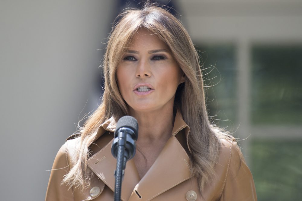 US-First Lady Melania Trump