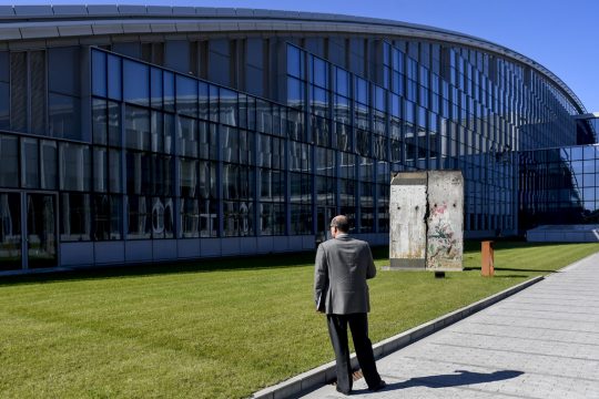 Das neue Nato-Gebäude (Bild vom 7.5.2018)