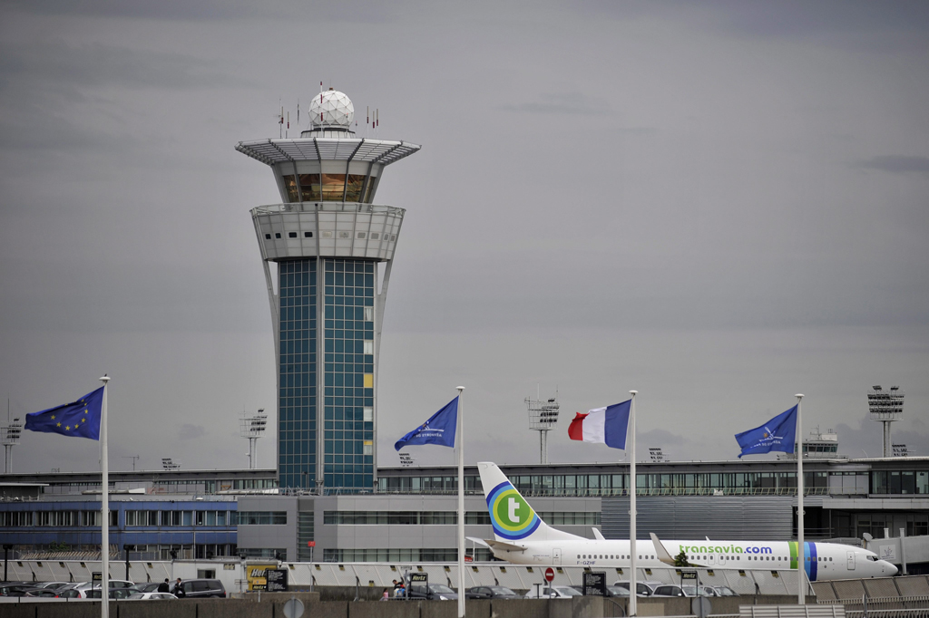 Der Control Tower am Flughafen Paris-Orly