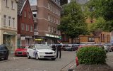 Polizeieinsatz in der Eupener Gospertstraße am 27.5.2018 (Bild: Katrin Margraff/BRF)