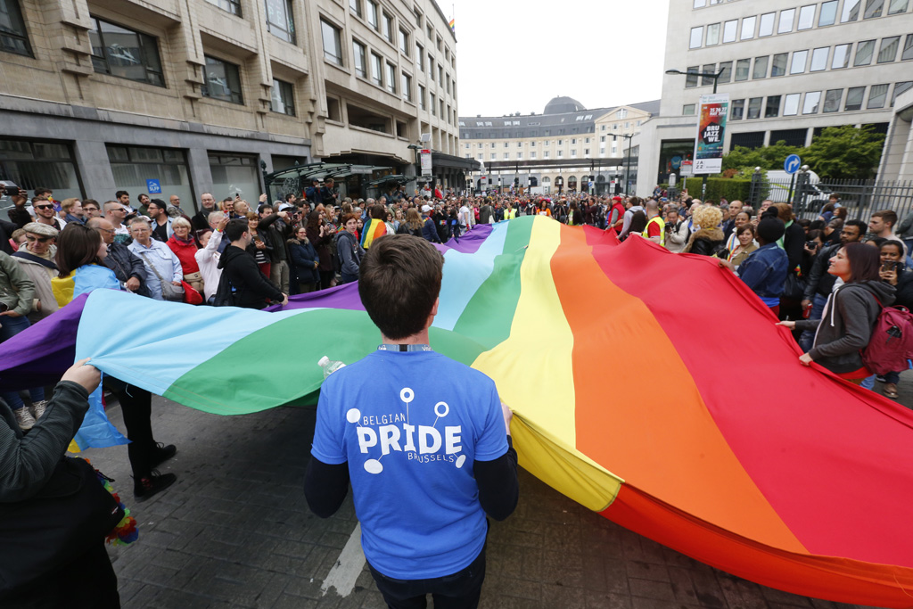 23. Ausgabe der "Belgium-Pride"-Parade in Brüssel (19.5.2018)