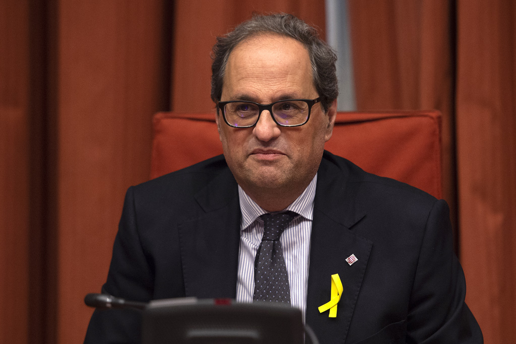 Quim Torra, der neue Kandidat auf den Posten des katalanischen Regionalpräsidenten