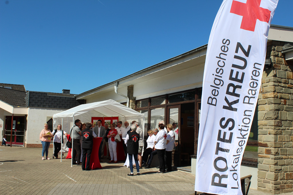 Welt-Rot-Kreuz-Tag am 8. Mai - Feier am 7. Mai in Raeren (Bild: Lena Orban/BRF)