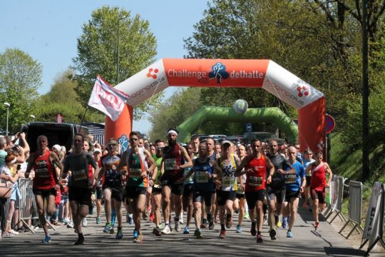 Halbmarathon Rund um den See Bütgenbach (Bild: Robin Emonts/BRF)