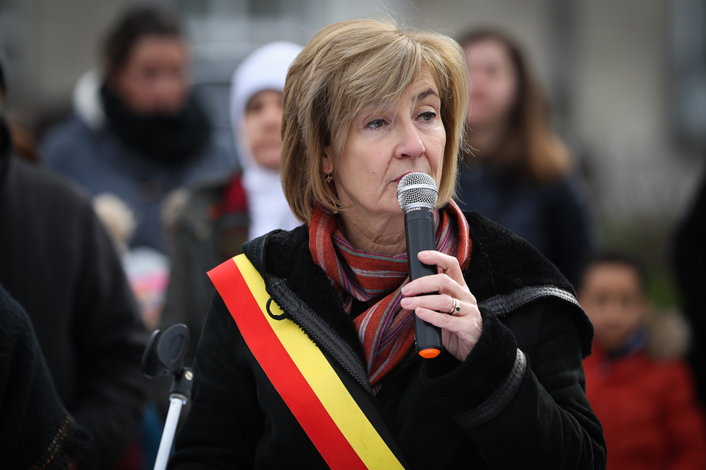 Françoise Schepmans, Bürgermeisterin von Molenbeek (Bild: Virginie Lefour/Belga)