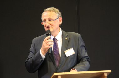 Union-Spitzenkandidat Roger Franssen (Bild: Lena Orban/BRF)