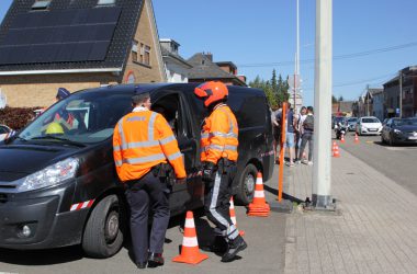 Training zur Straßenverkehrssicherheit in Welkenraedt (Bild: Simonne Doepgen/BRF)