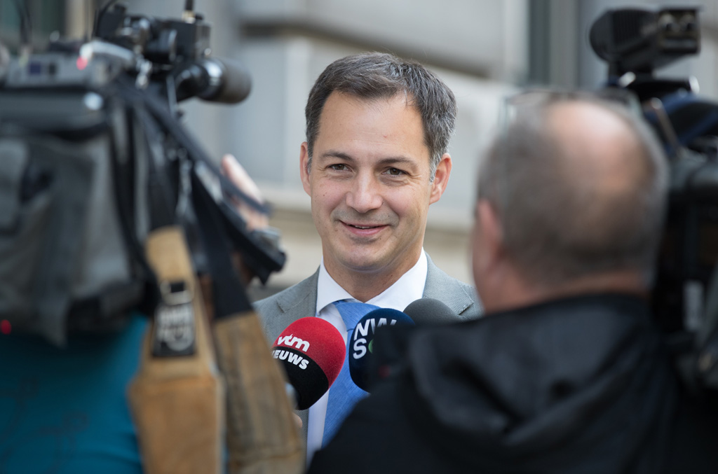 Minister Alexander De Croo (Bild: Benoît Doppagne/Belga)