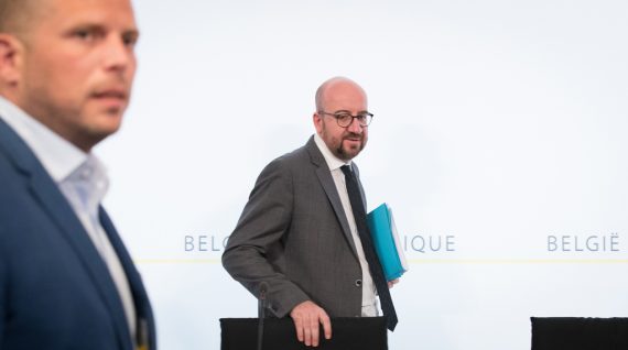 Theo Francken und Charles Michel