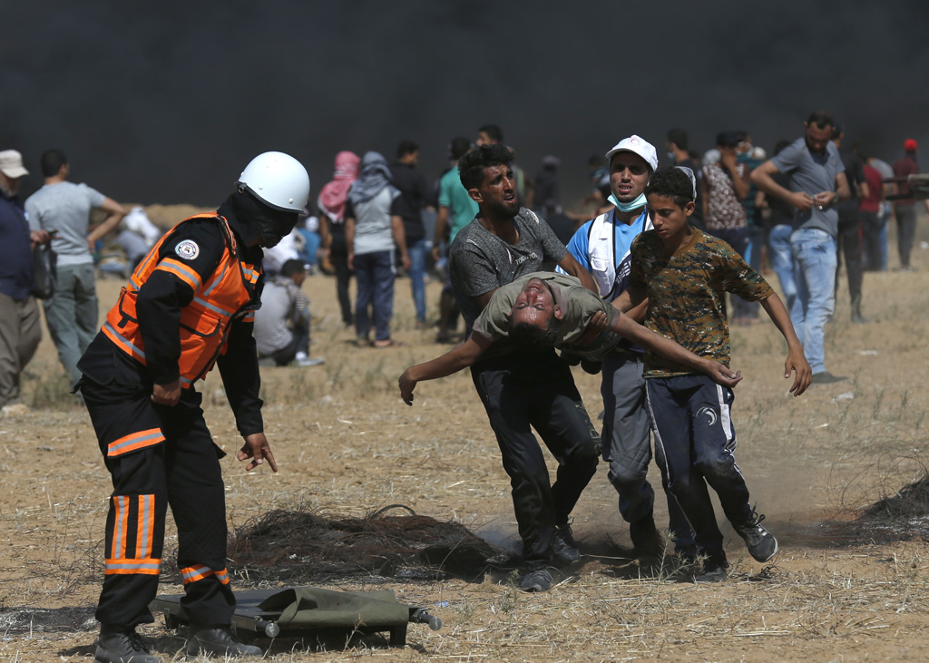 Zusammenstöße an der Gaza-Grenze