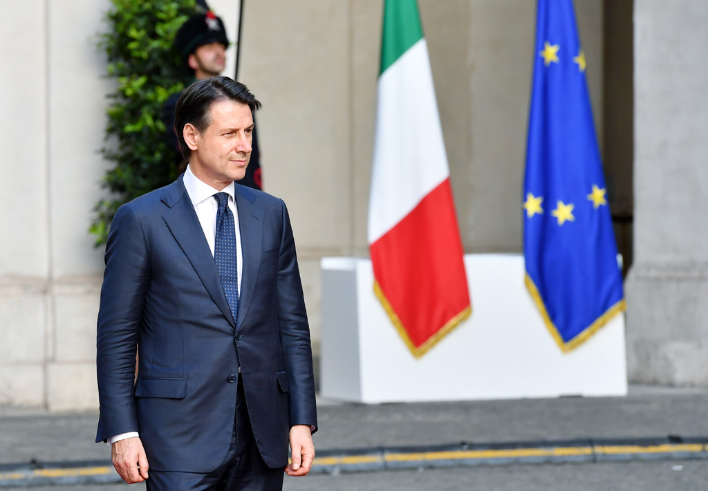 Giuseppe Conte, Regierungschef von Italien im Juni 2018 (Bild: Andreas Solaro/AFP)
