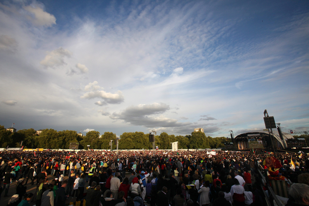 Veranstaltung im Hyde Park in London