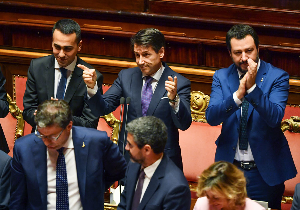 Senat unterstützt Italiens Regierung