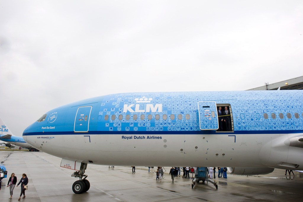 KLM (Illustrationsbild: Marcel Antonisse/EPA)