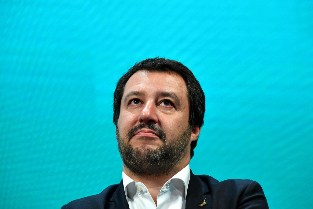 Italiens Innenminister Matteo Salvini am 13.6.2018 in Rom