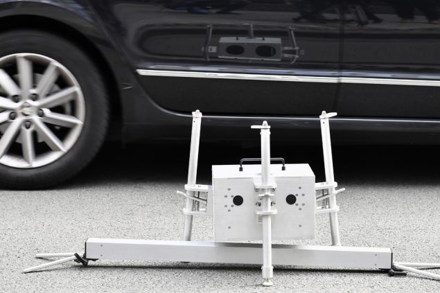 Schadstoff-Messgerät für Dieselautos