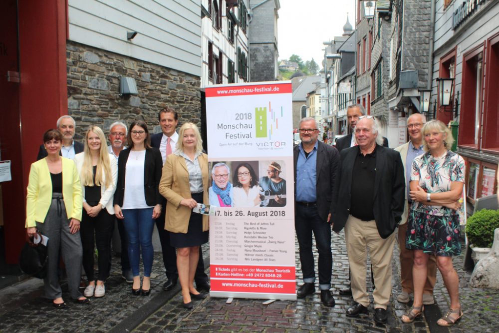 Das Team hinter den Kulissen des Monschau Festivals