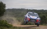 Thierry Neuville beim Shakedown der Rallye Sardinien