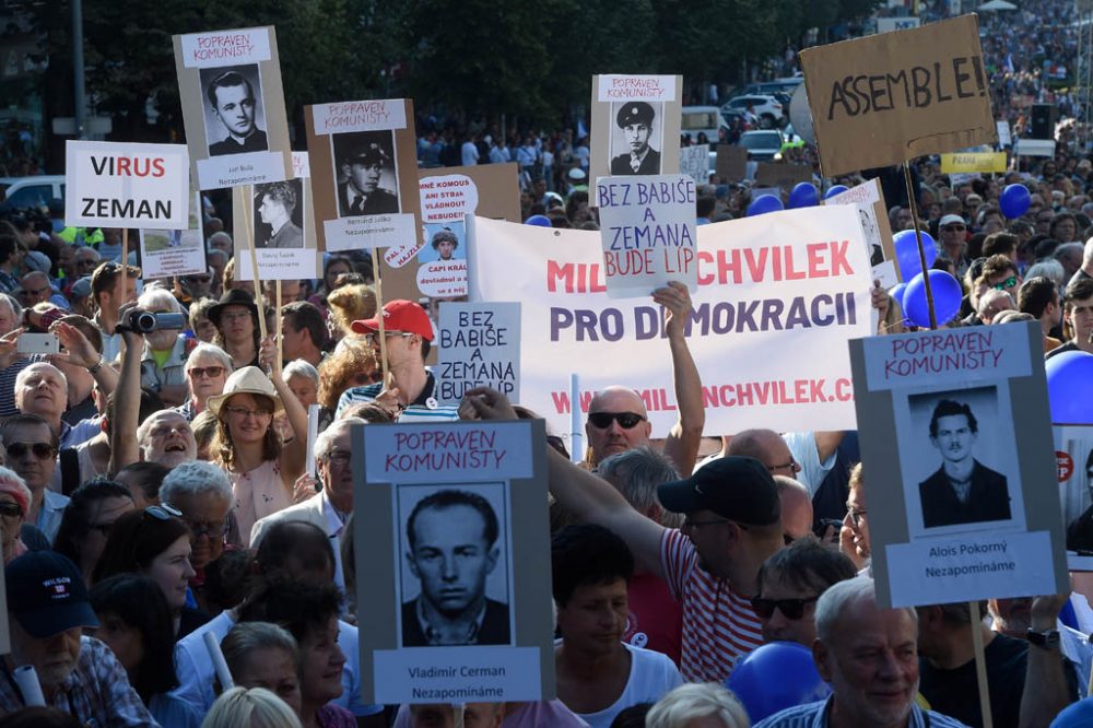 Proteste gegen Babis