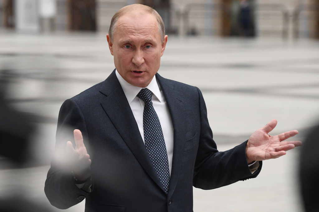 Russlands Präsident Putin (Archivbild: Kirill Kudryavtsev/AFP)
