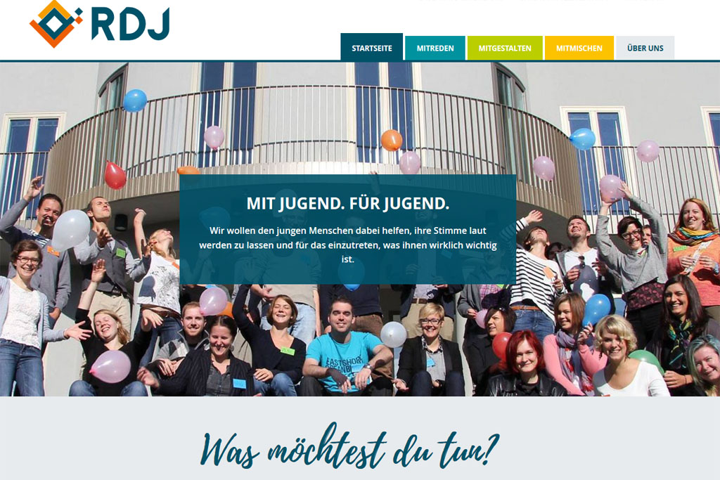RdJ-Webseite (Bild: Screenshot)
