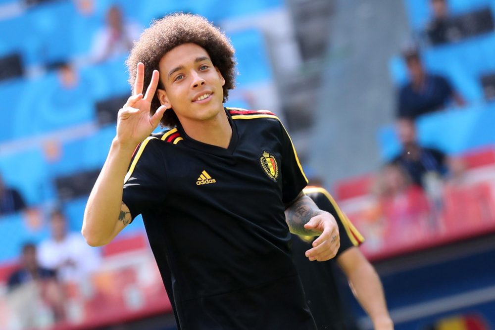 Axel Witsel vor dem Gruppenspiel gegen Tunesien